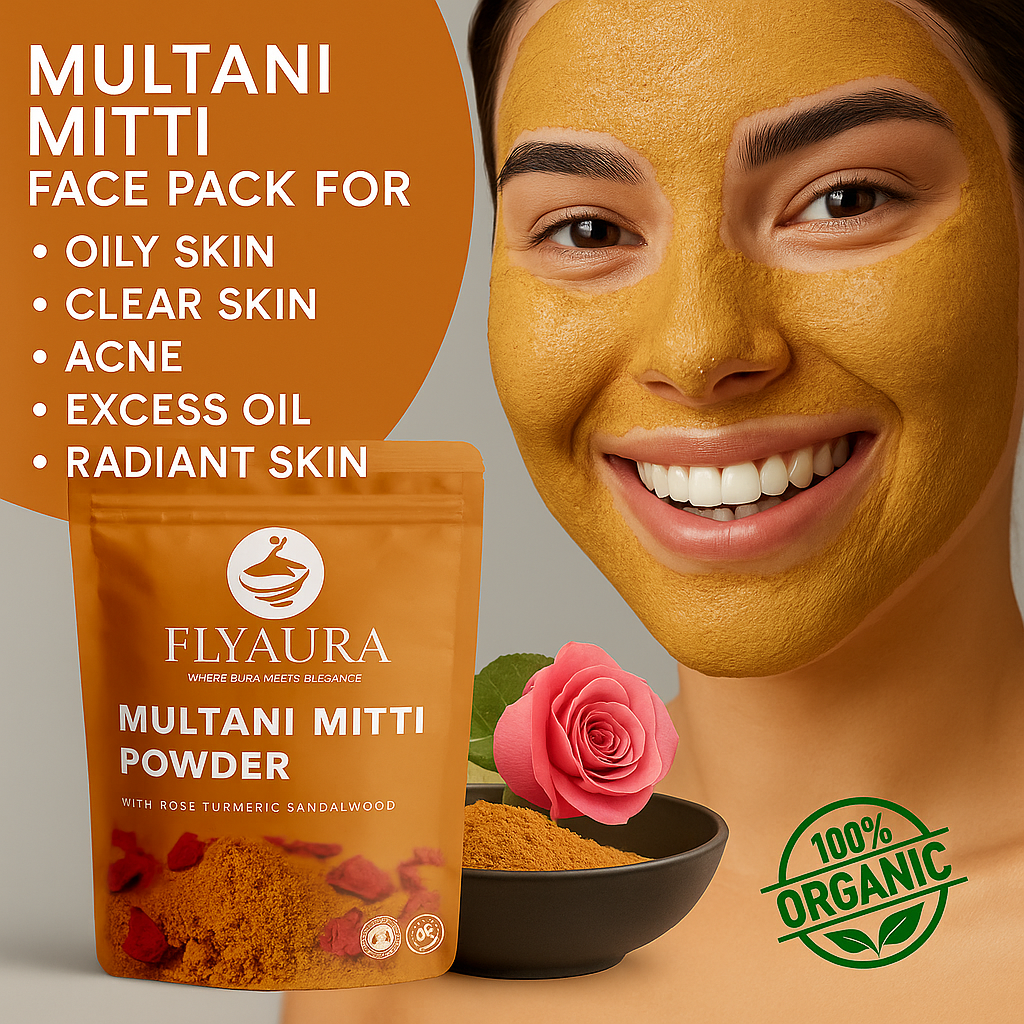 Flyaura 6-in-1 Herbal Face Pack Combo