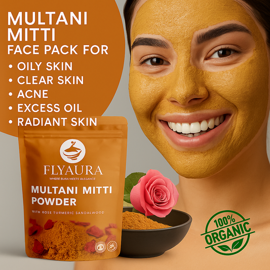 Multani Mitti Power With Rose