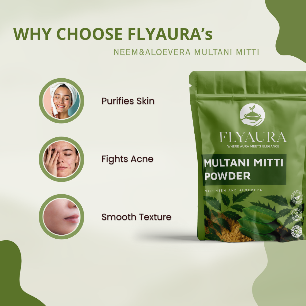 Multani Mitti with Neem Aloevera (Pack of 2)