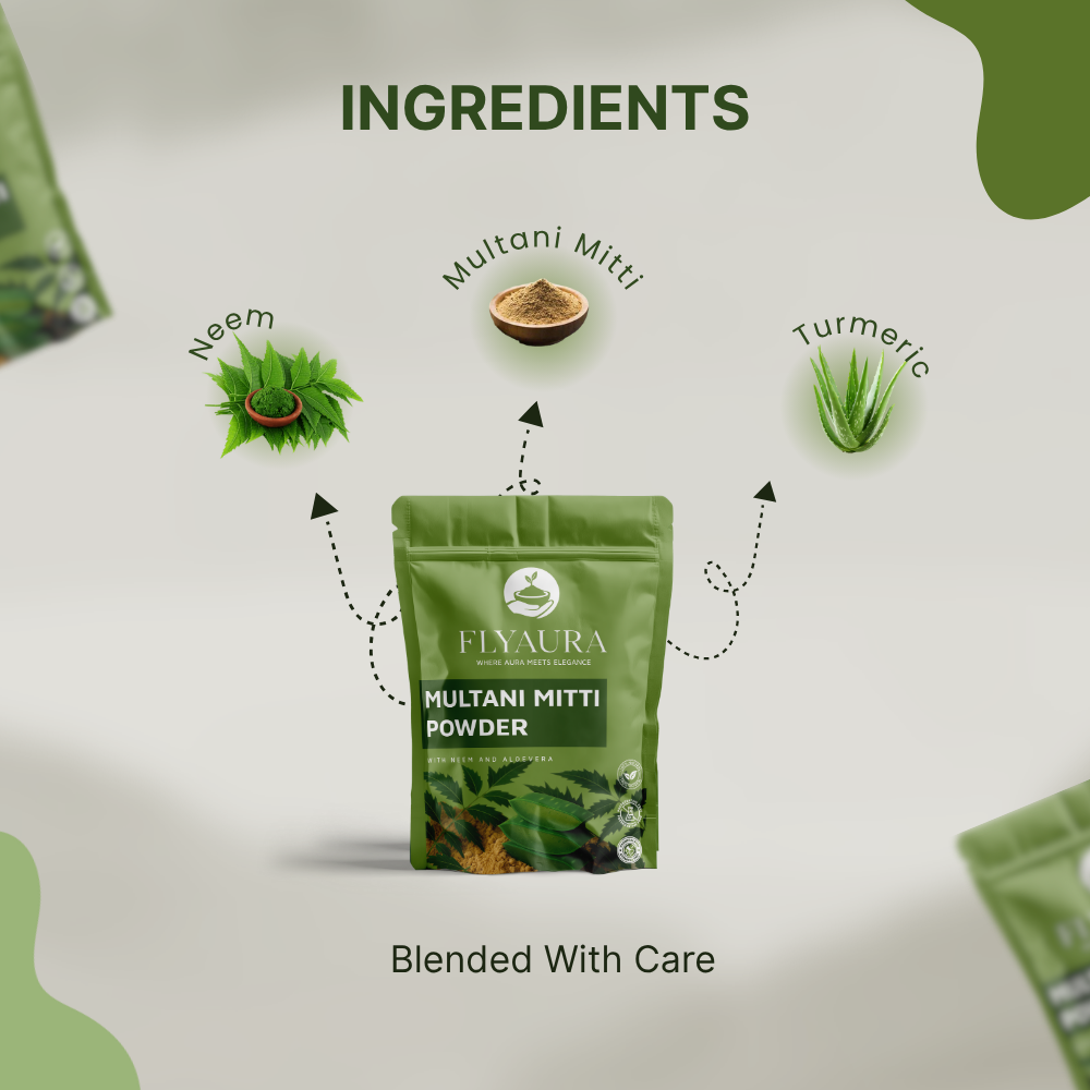 Multani Mitti with Neem Aloevera (Pack of 2)