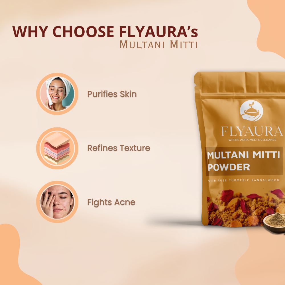 Multani Mitti Power With Rose