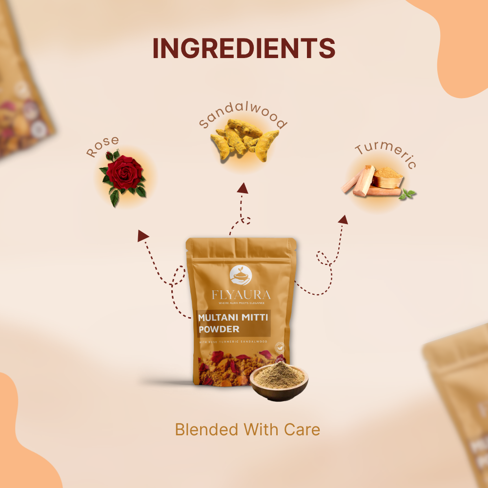 Multani Mitti Power With Rose